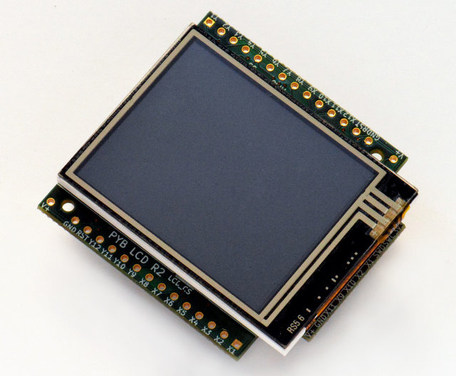 lcd160cr — control of LCD160CR display — MicroPython latest documentation